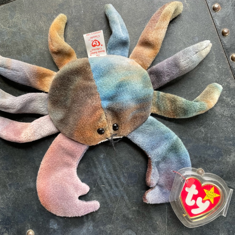 TY Beanie Babies Claude the Crab